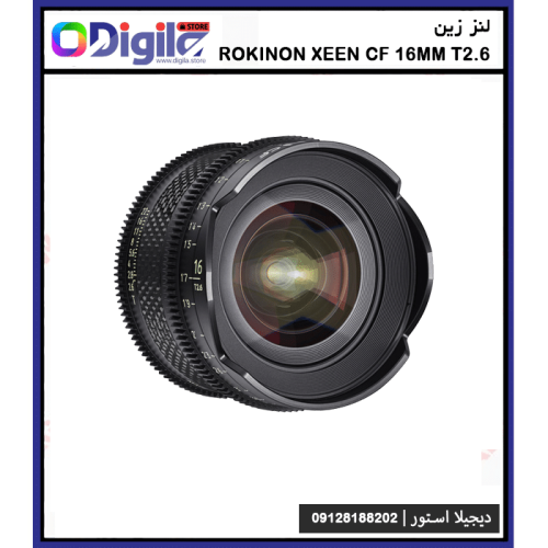 لنز سینمایی زین Rokinon XEEN CF 16mm T2.6 1