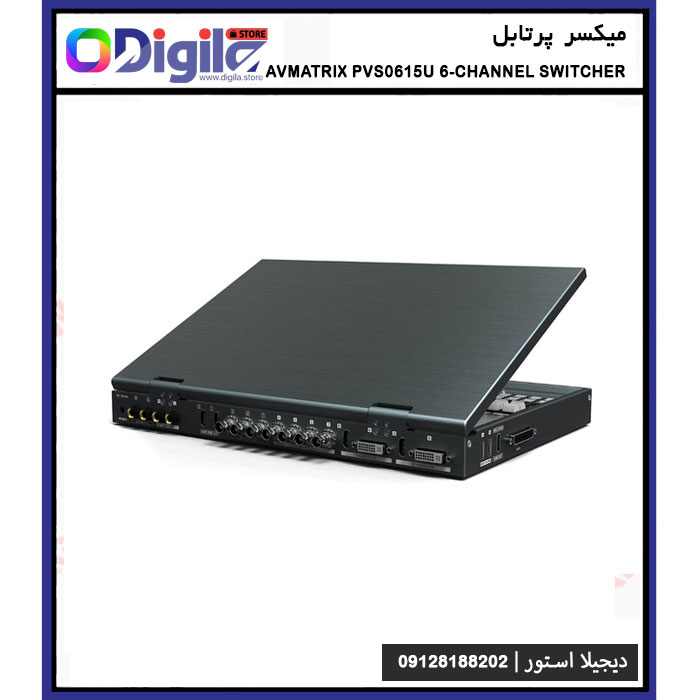 میکسر پرتابل AVMATRIX PVS0615U Portable 6-Channel Switcher 1