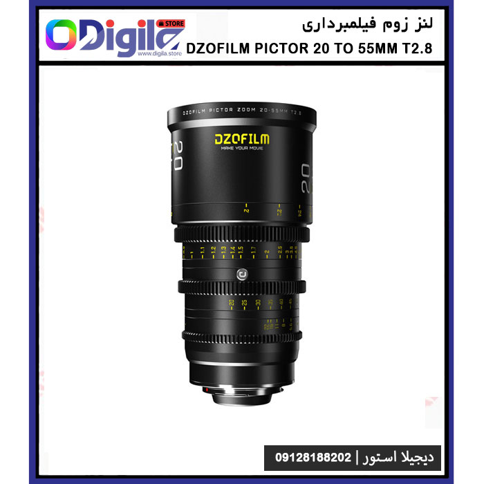 لنز زوم فیلمبرداری DZOFilm Pictor 20 to 55mm T2.8 1